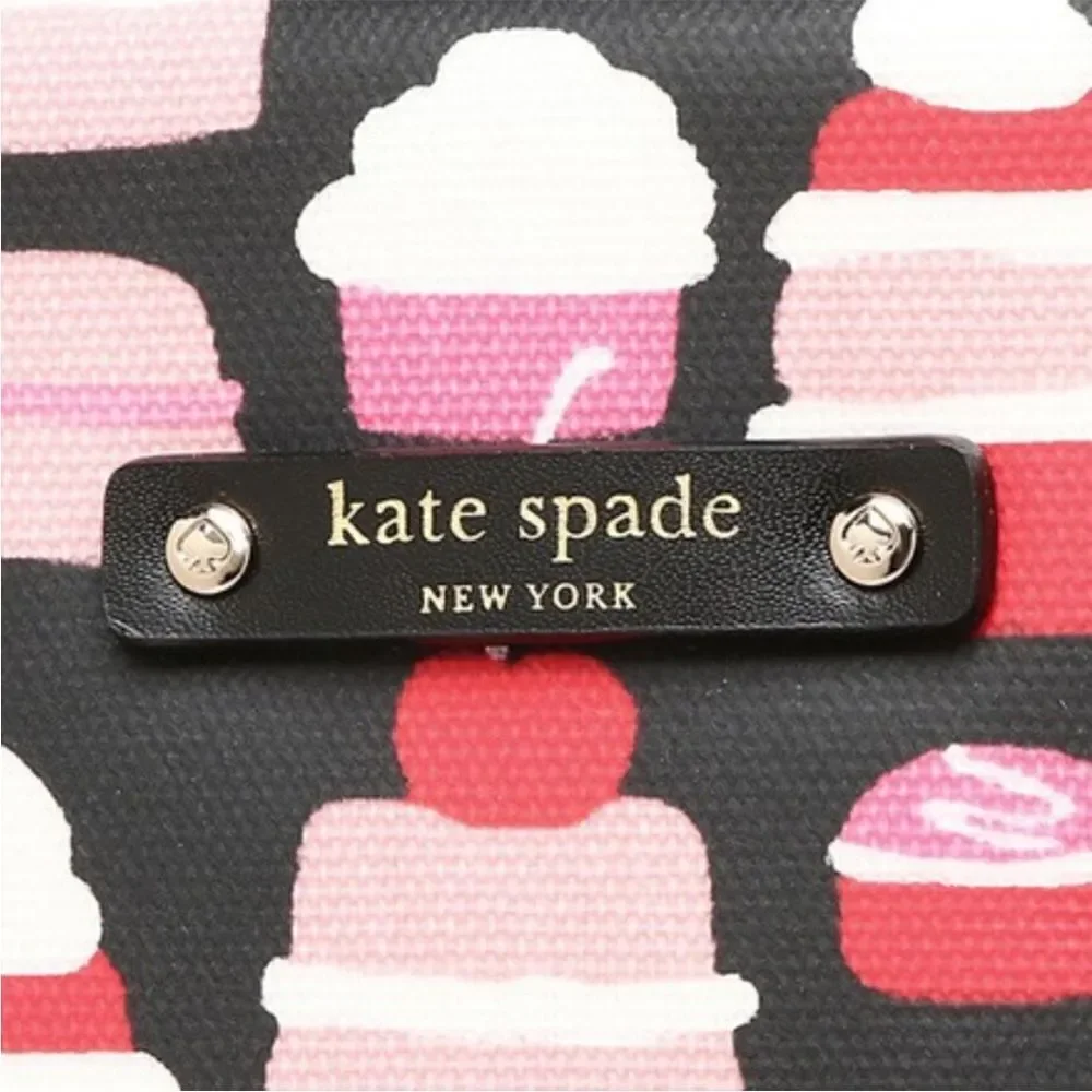 Kate Spade Tote new without tags cupcake pattern